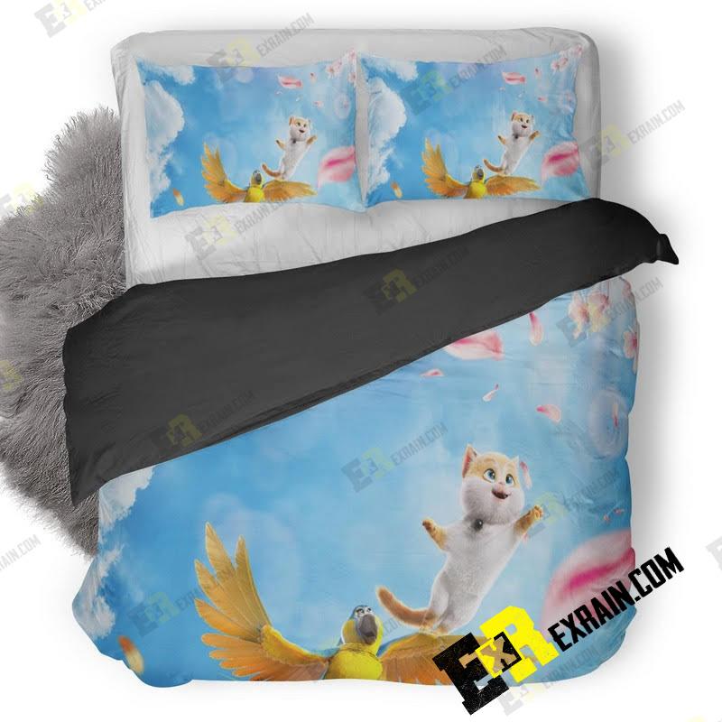 Cats And Paachtopia Animated Movie 2Y 3D Customized Duvet Cover Bedding Set