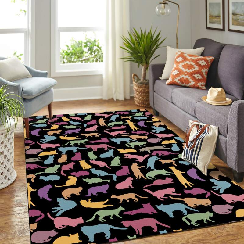 Cats Carpet Rectangle Rug