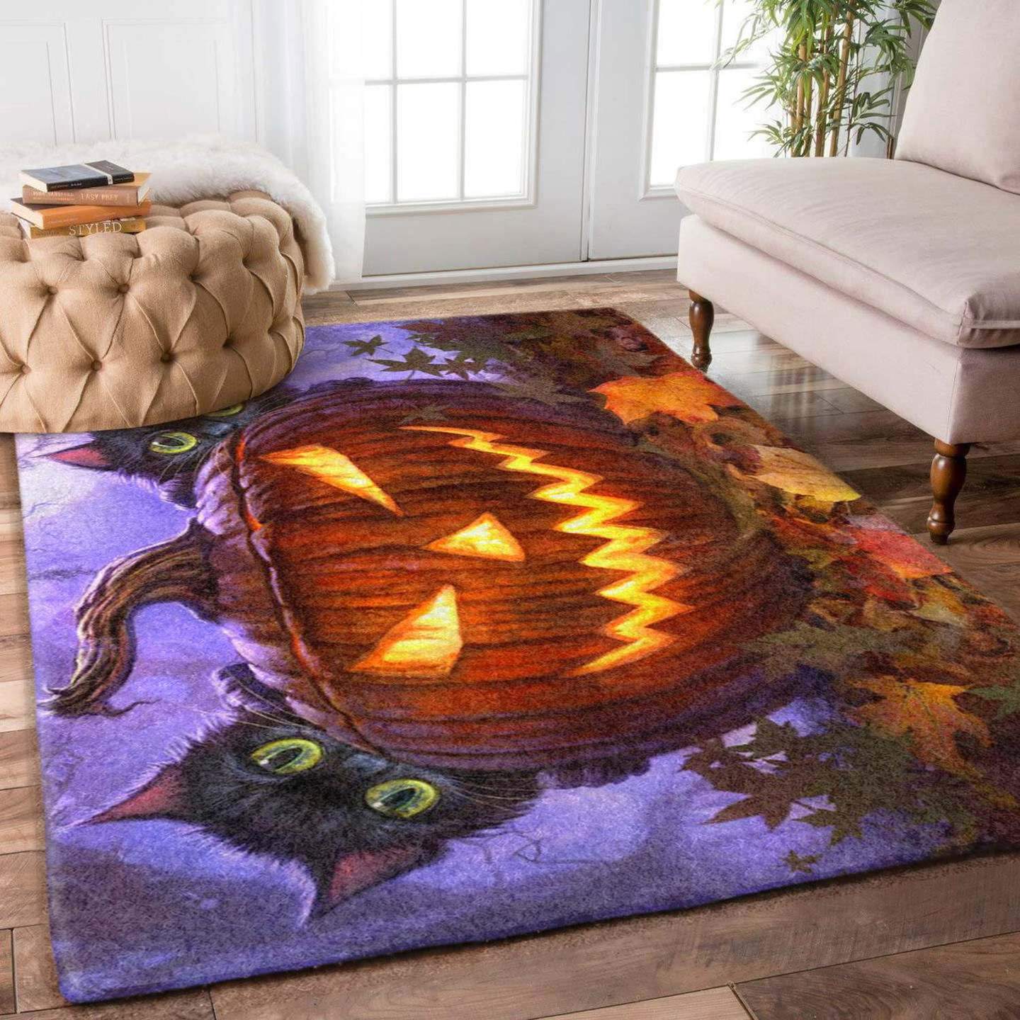 Cats Halloween Limited Edition Rectangle Rug
