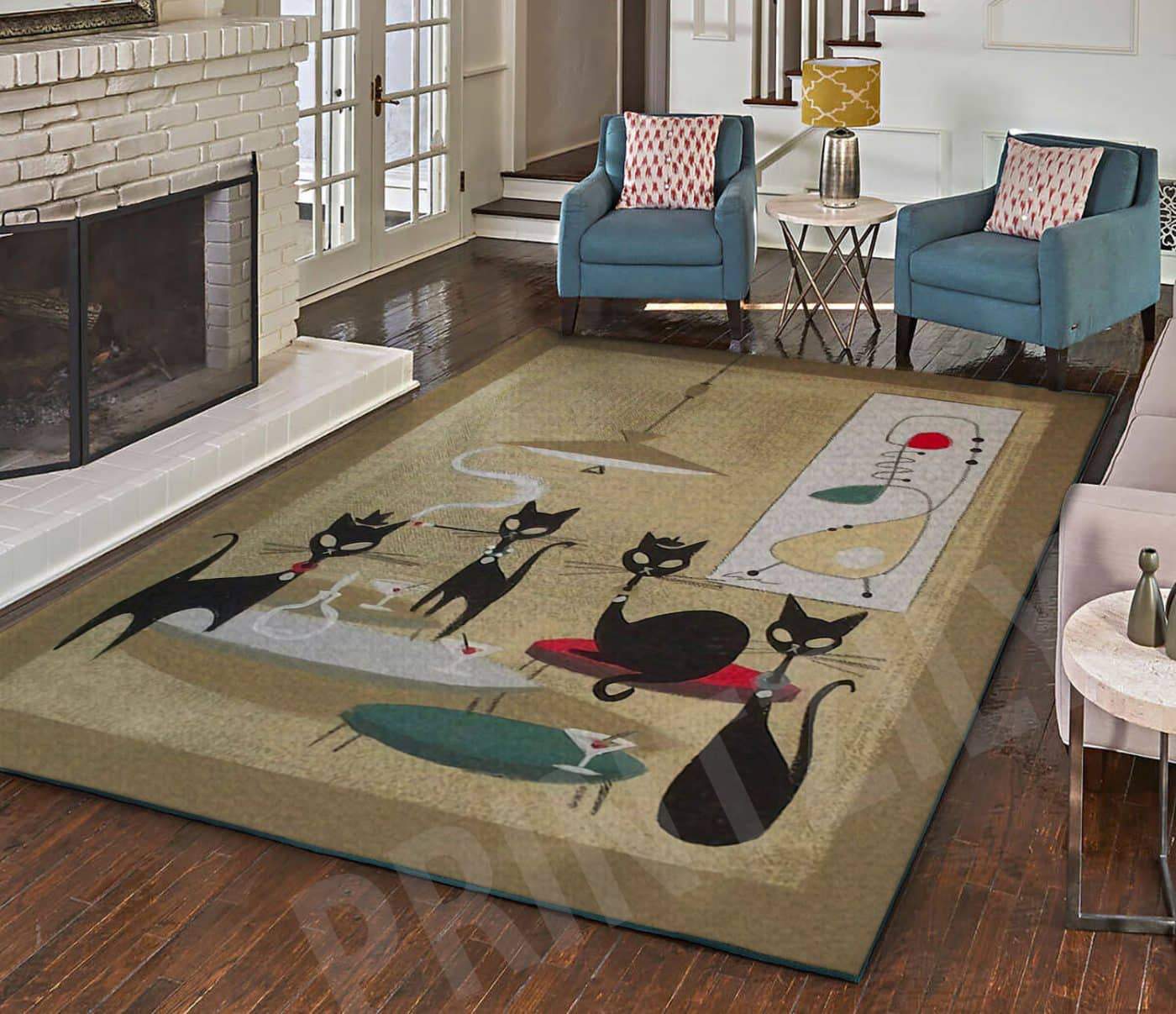 Cats Limited Edition Rectangle Rug