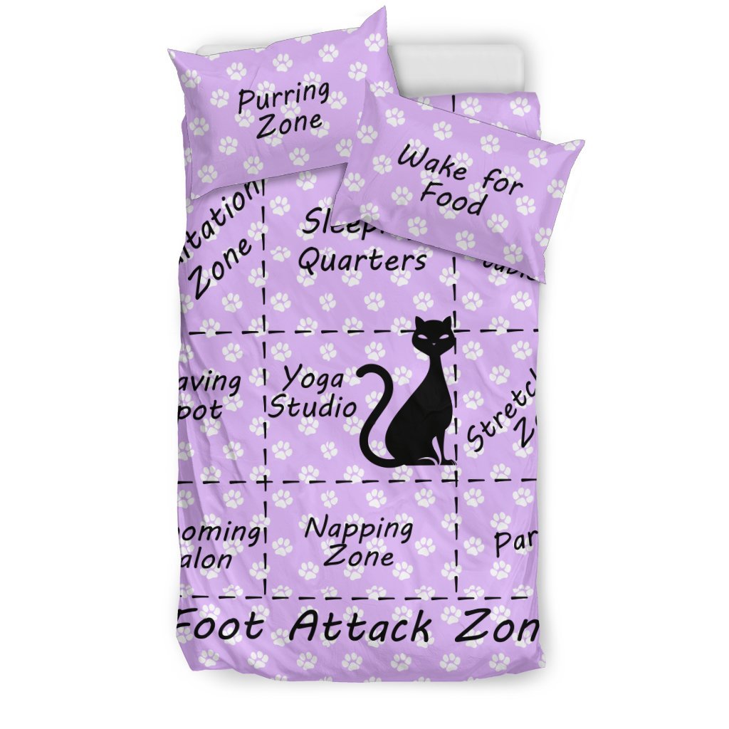 Cat’S Map Of The 3D Customized Duvet Cover Bedding Set