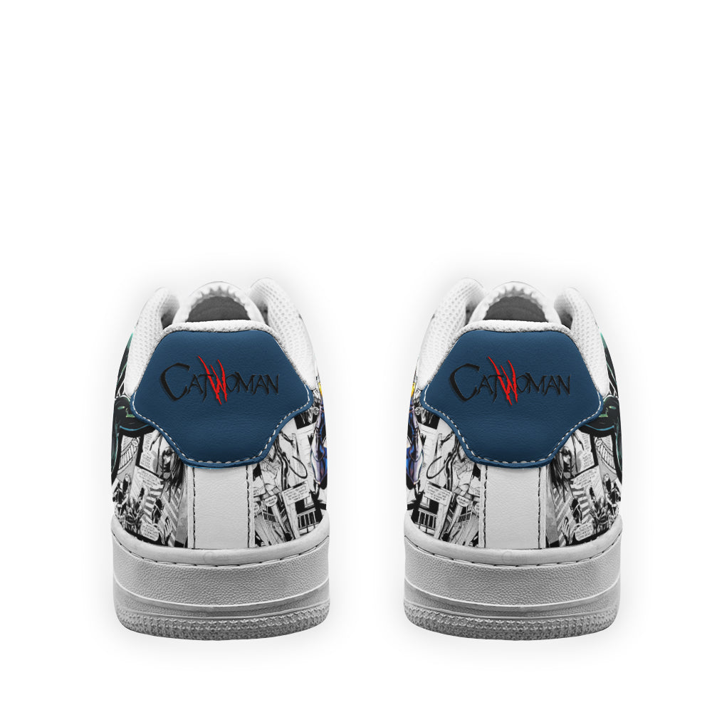 Catwoman Air Sneakers Custom Comic Shoes