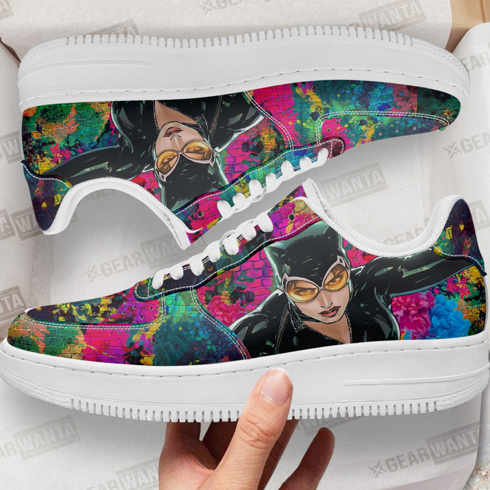 Catwoman Air Sneakers Custom For Fans