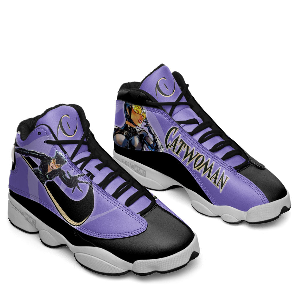 Catwoman JD13 Sneakers Super Heroes Custom Shoes