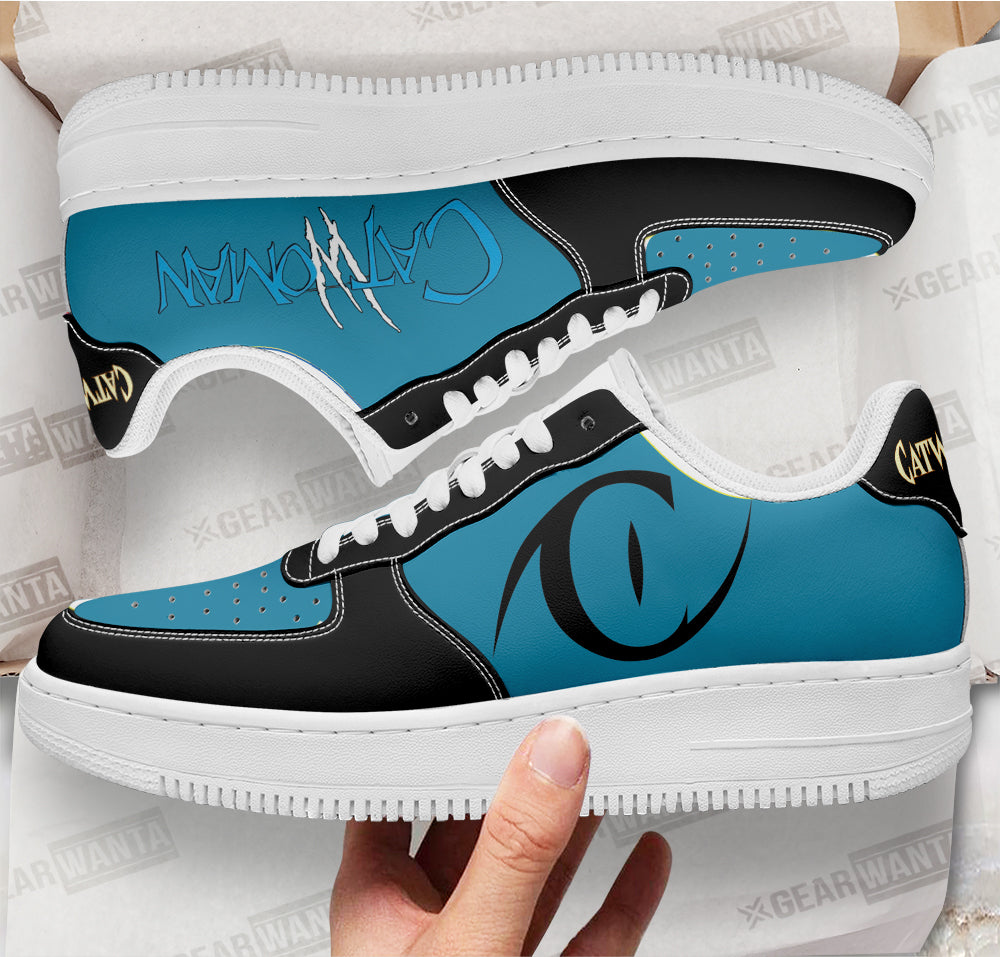 Catwoman Super Hero Custom Air Sneakers