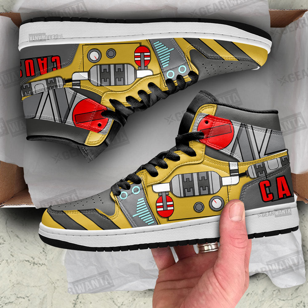 Caustic Apex Legends Air J1s Sneakers Uniform Shoes, Air Jordan Hightop
