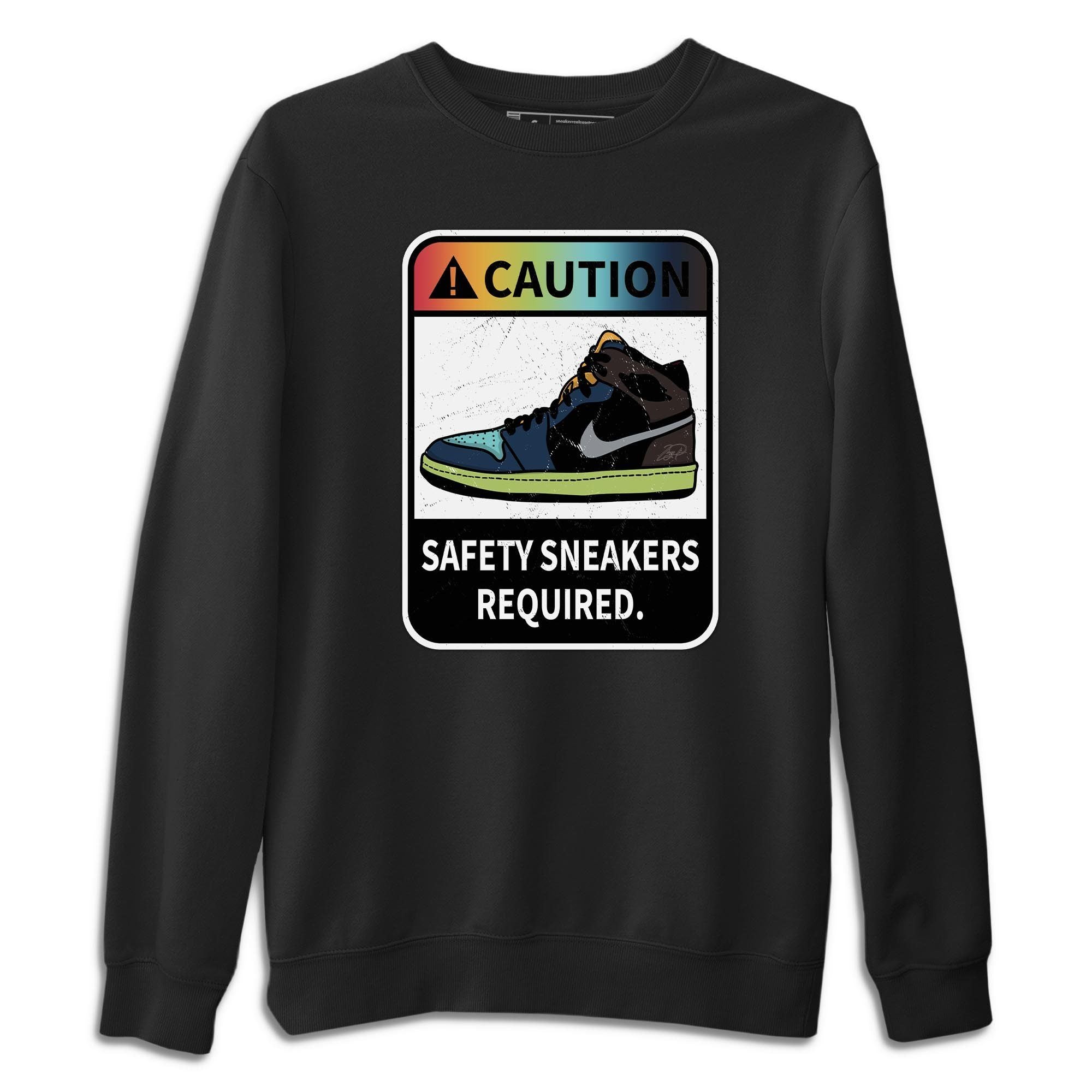 Caution Unisex Sweater – Air Jordan 1 Bio Hack, Sneakers Matching Sweater