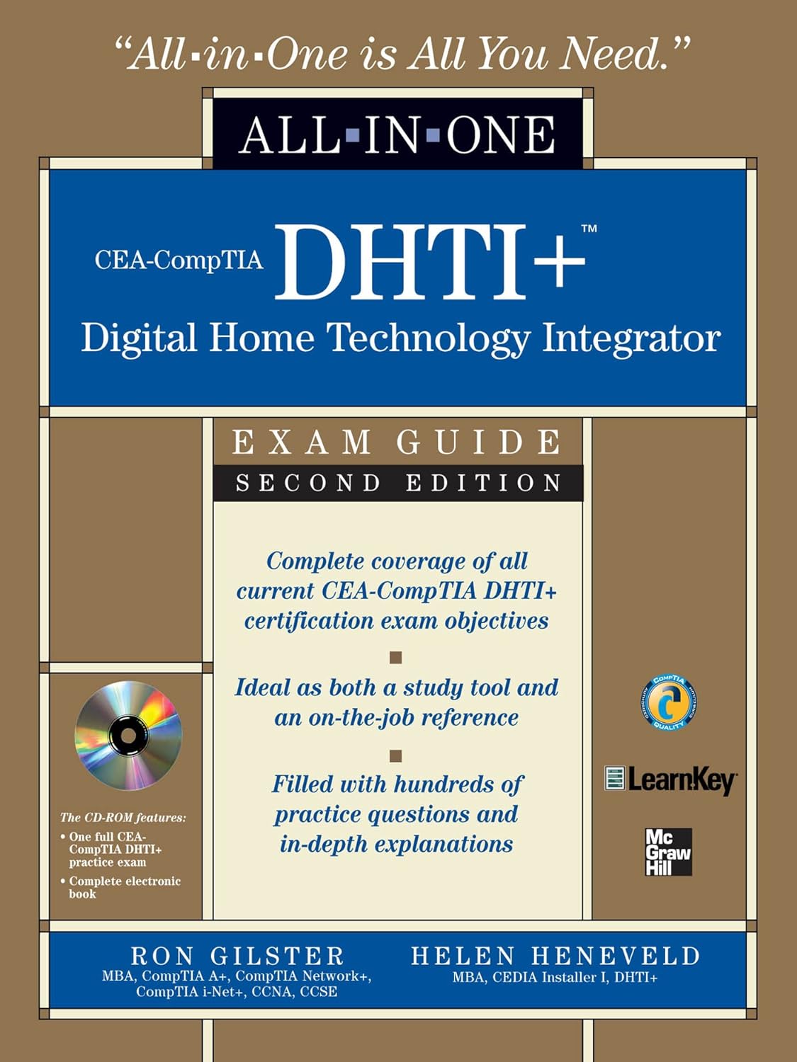 CEA-CompTIA DHTI+ Digital Home Technology Integrator All-In-One Exam Guide, Second Edition (PDF/EPUB Version)