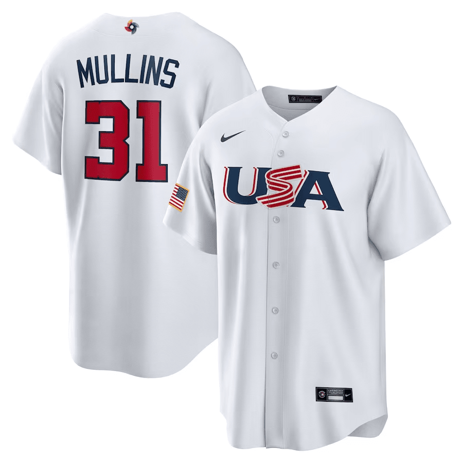 Cedric Mullins 31 USA Baseball 2023 World Baseball Classic Stitched Jersey – White Cedric Mullins 31 USA Baseball 2023 World Baseball Classic Stitched Jersey – White