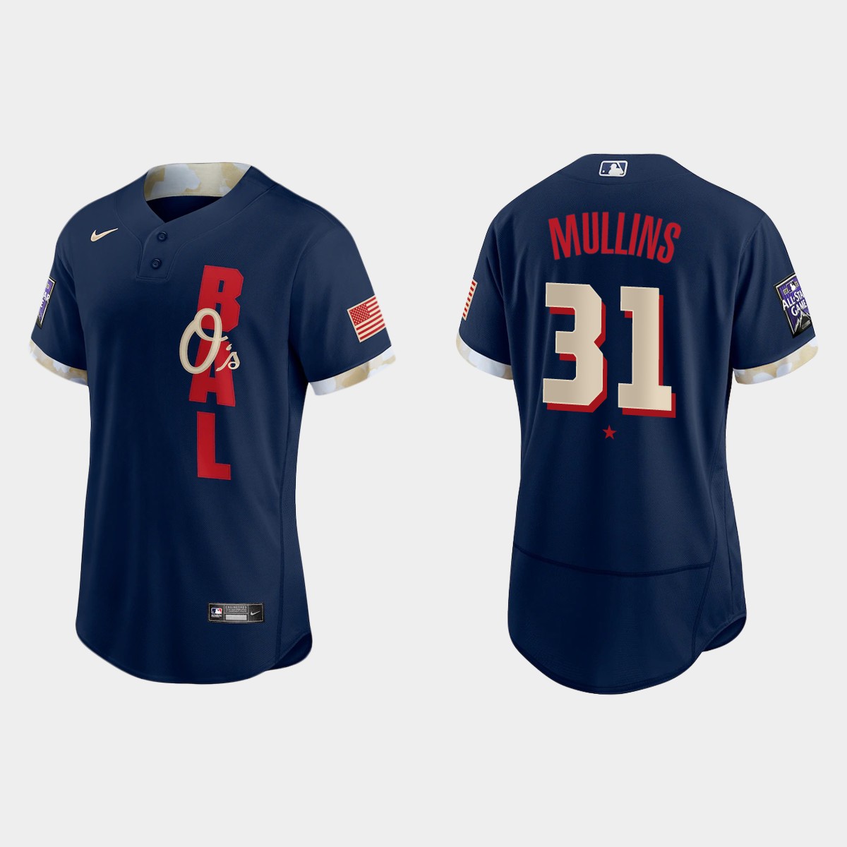 Cedric Mullins Baltimore Orioles 2021 MLB All-Star Game Jersey - Navy