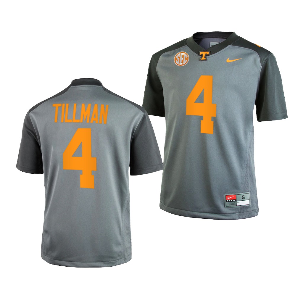 Cedric Tillman Tennessee Volunteers Gray 2022 College Youth Jersey