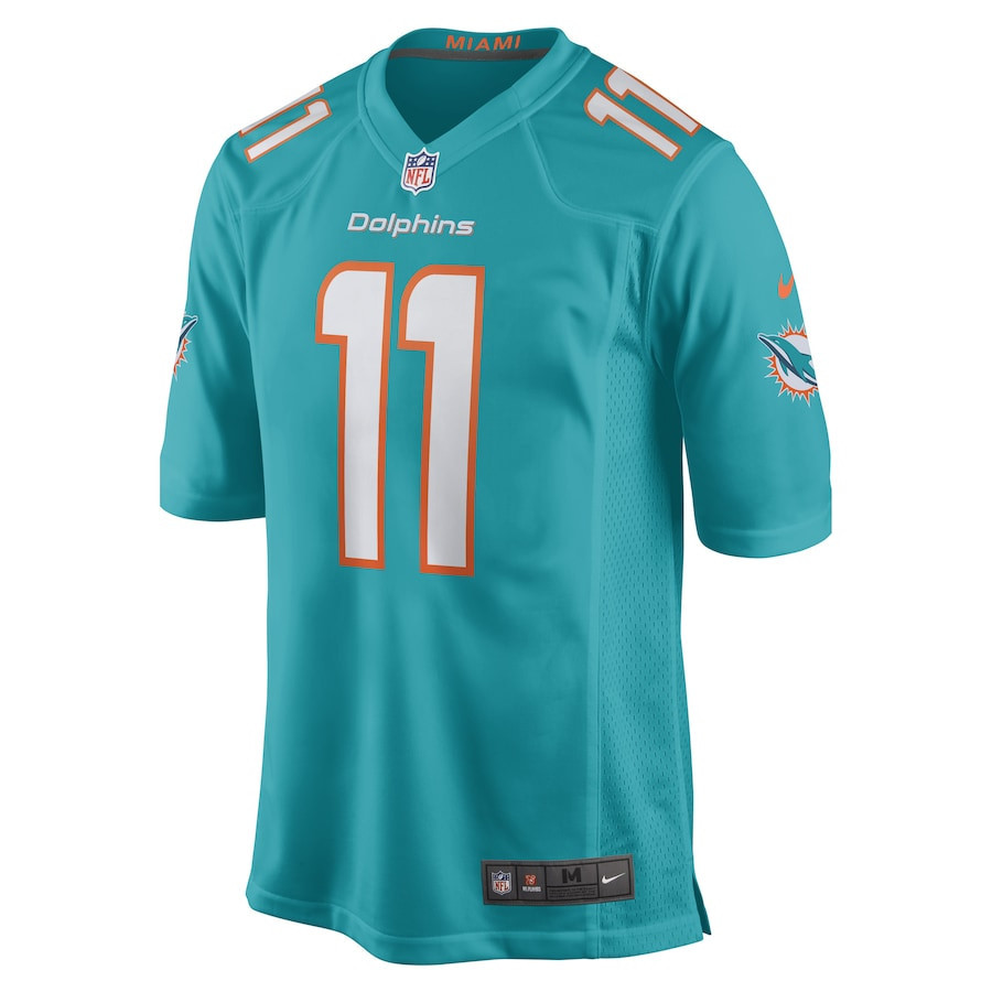 Cedrick Wilson Jr. Miami Dolphins Stitched Jersey – Aqua