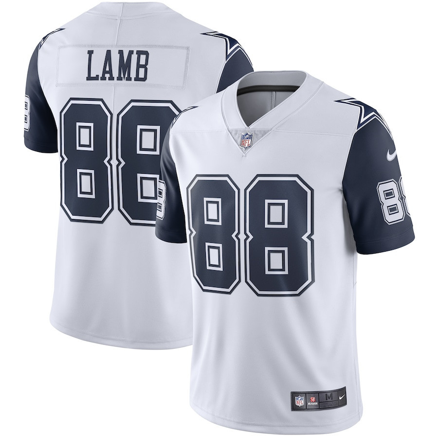 CeeDee Lamb 88 Dallas Cowboys 2nd Alternate Vapor Limited Stitched Jersey – White