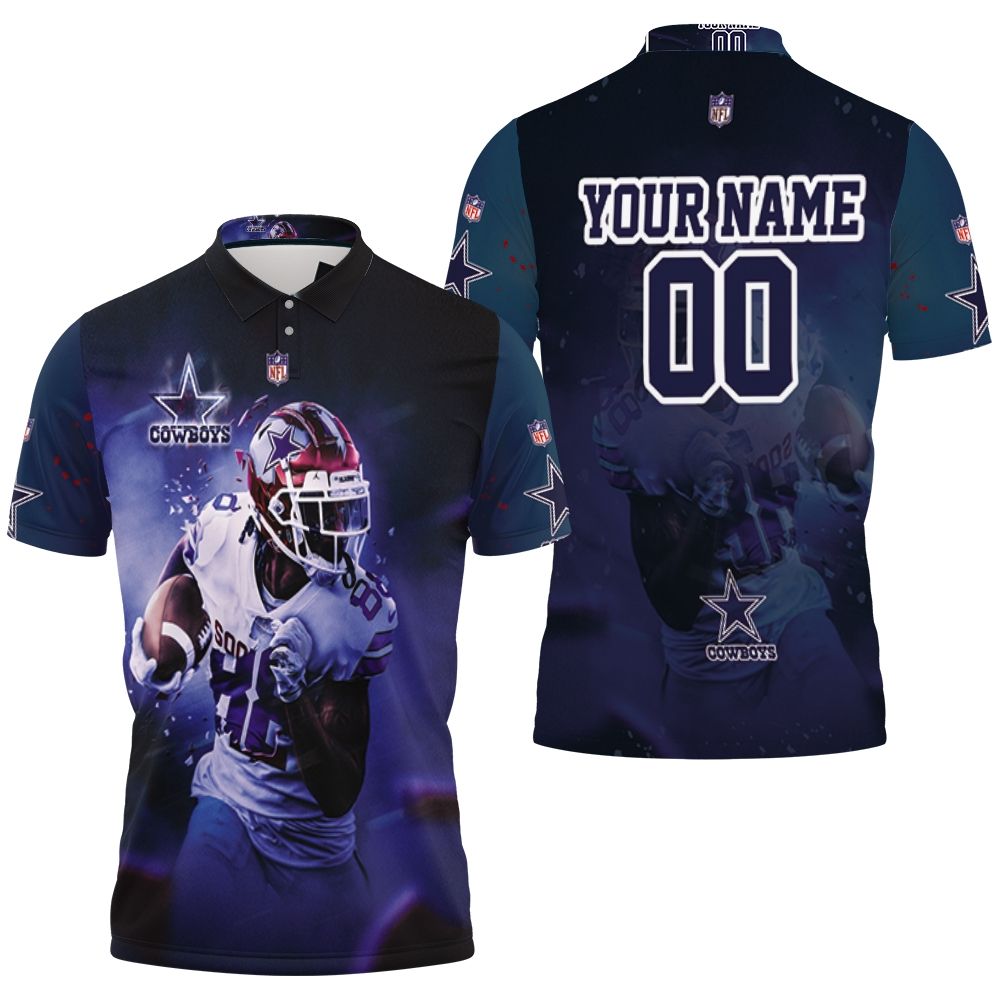 Ceedee Lamb 88 Dallas Cowboys Oklahoma Sooners 3D Personalized Polo Shirt