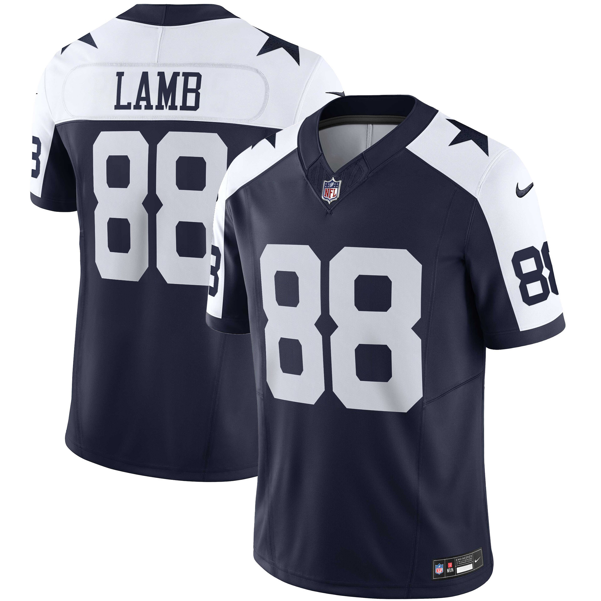 CeeDee Lamb Men's Dallas Cowboys Vapor Limited Alternate Jersey - All Stitched 