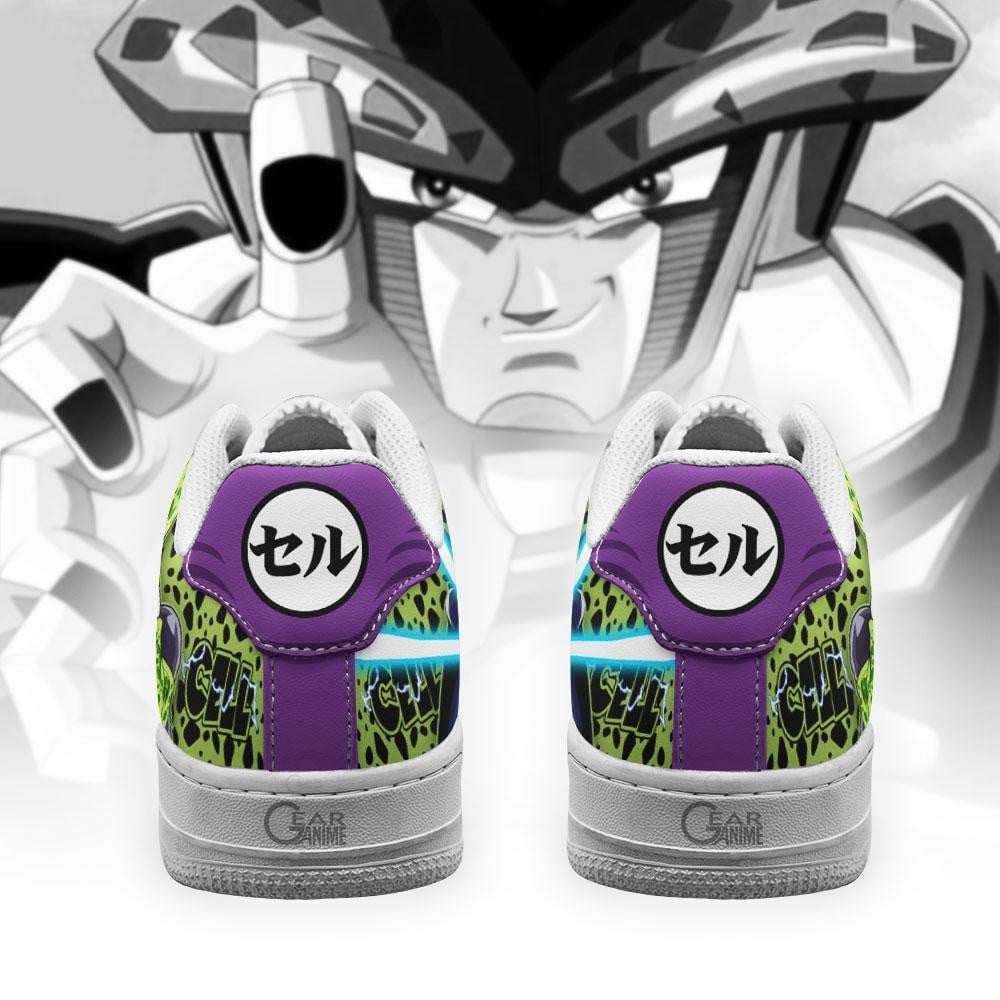 Cell Air Sneakers Custom Anime Dragon Ball Shoes