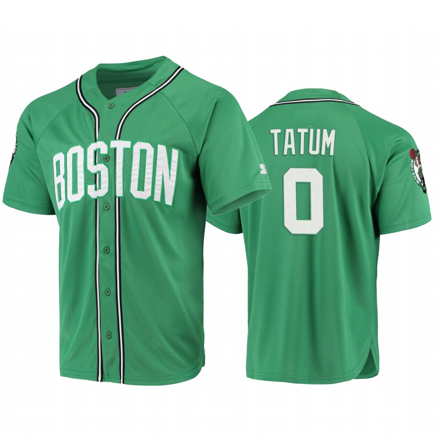 Celtics Jayson Tatum #0 Baseball Legacy Jersey
