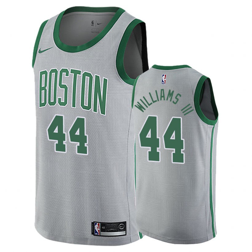 Celtics Male Robert Williams III #44 City Gray Jersey