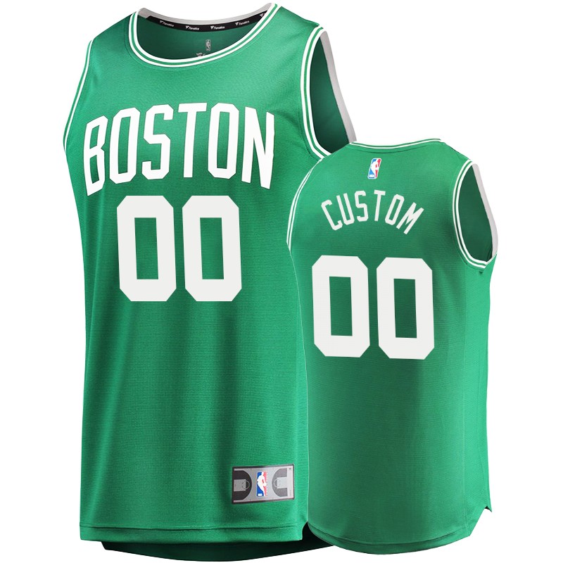 Celtics Men's Custom #00 Icon Fanatics Branded Jersey