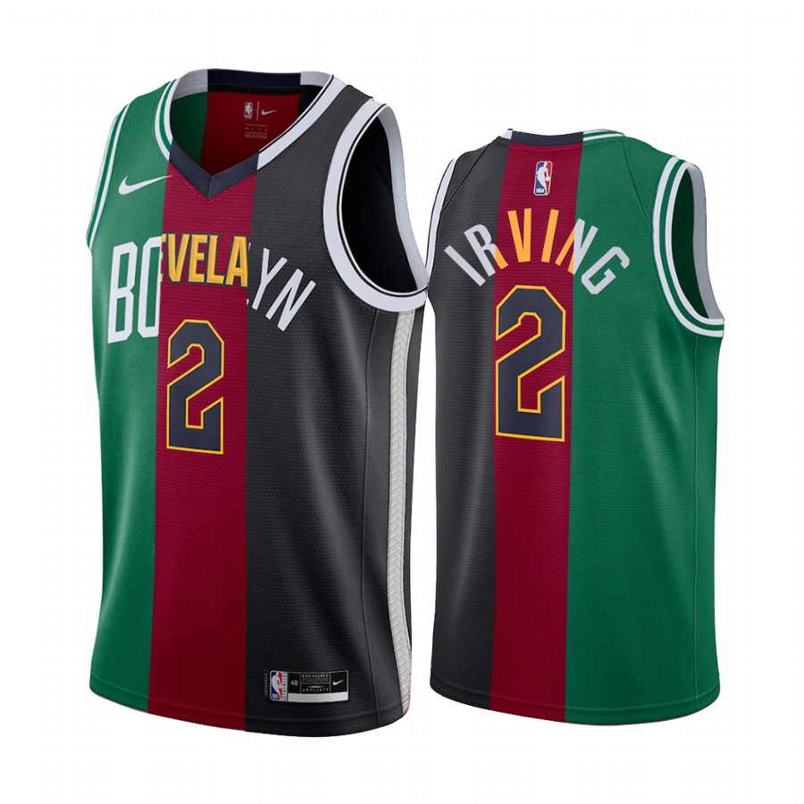Celtics X Net X Cavaliers Kyrie Irving #11 Triple Split Edition Comeback Jersey
