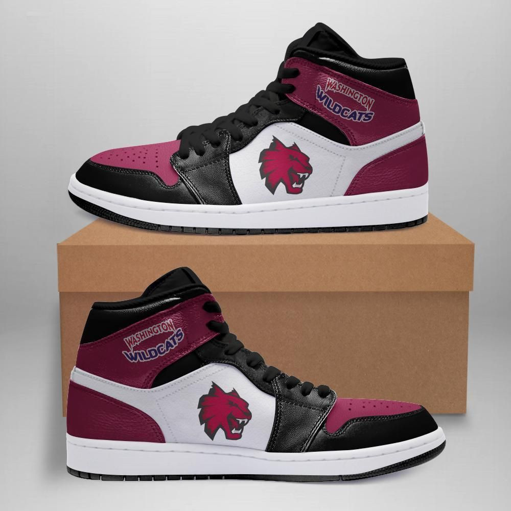 Central Washington Wildcats NCAA Fashion The best sneakers High Top Air Jordan Sneaker, Air Jordan Hightop