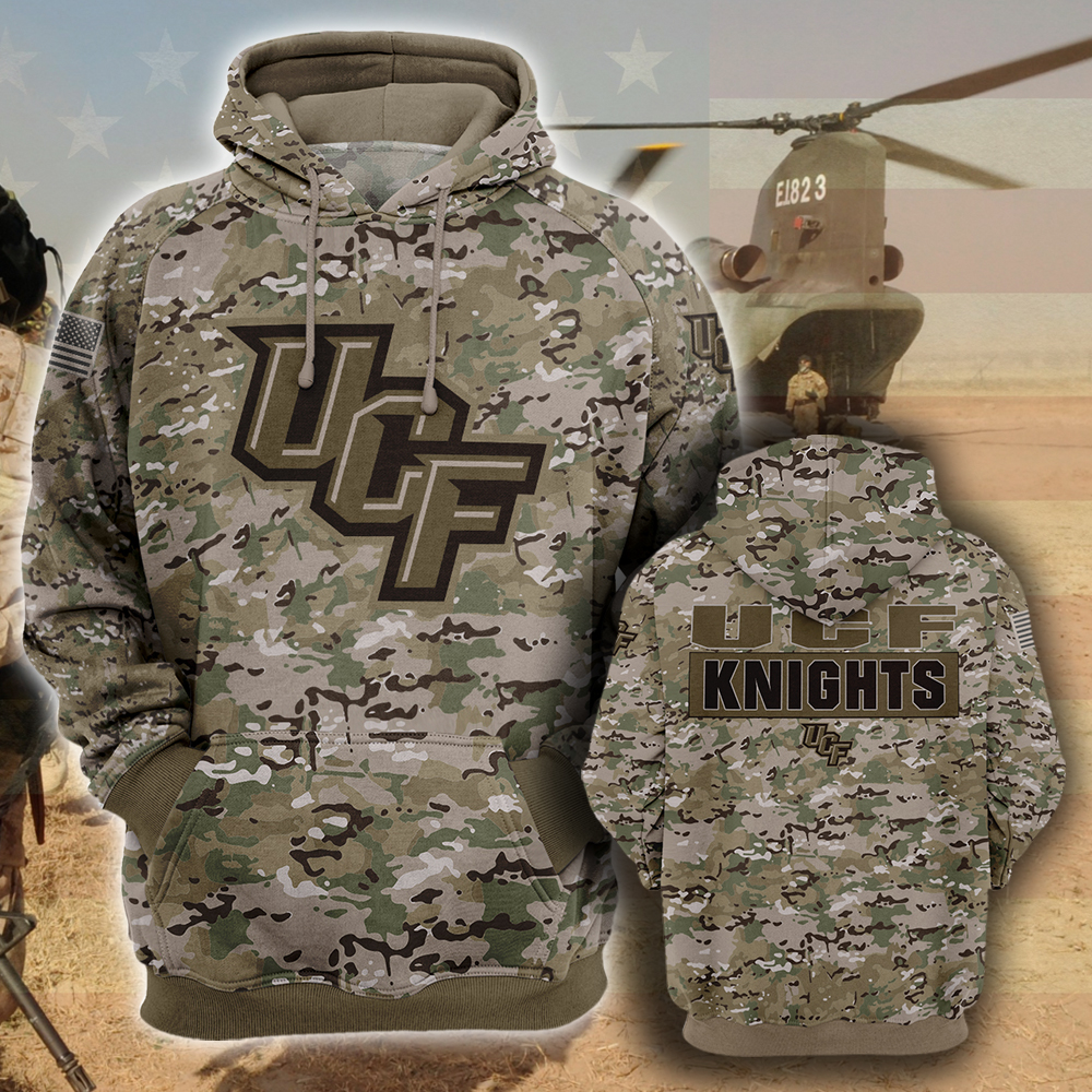 CF Knights All Over Prints 3D Hoodie – Camo Style