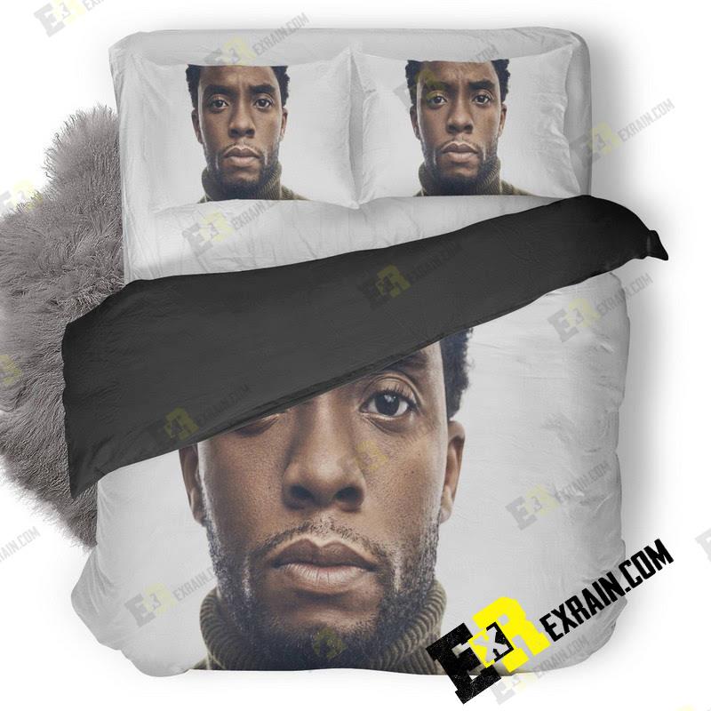 Chadwick Boseman 3D Customized Duvet Cover Bedding Set