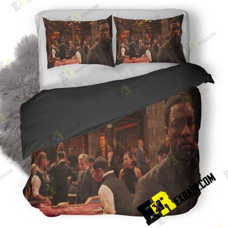 Chadwick Boseman In Black Panther Movie 0J 3D Customized Duvet Cover Bedding Set