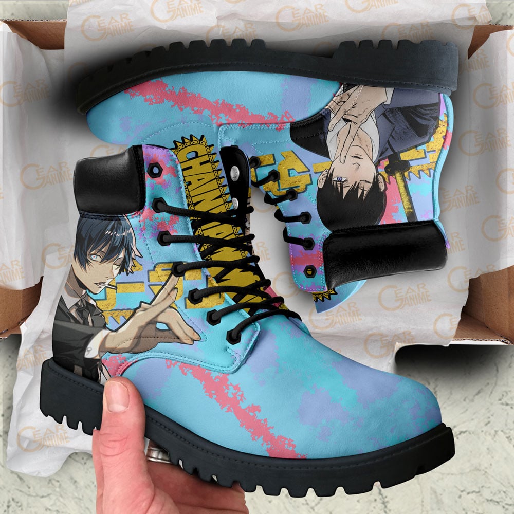 Chainsaw Man Aki Hayakawa Boots Custom Anime Shoes