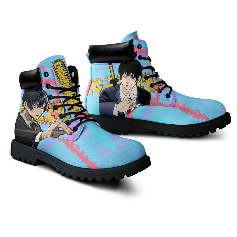 Chainsaw Man Aki Hayakawa Boots Custom Anime Shoes