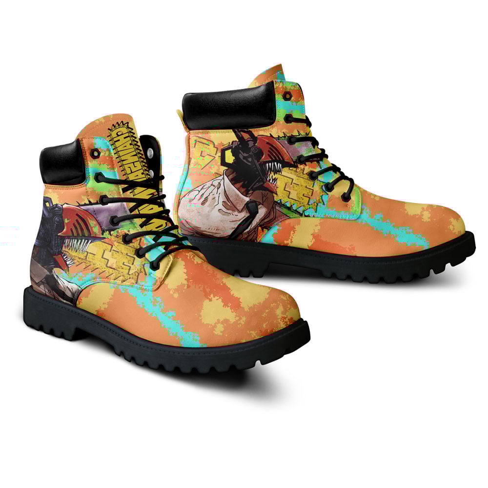 Chainsaw Man Denji Boots Custom Anime Shoes