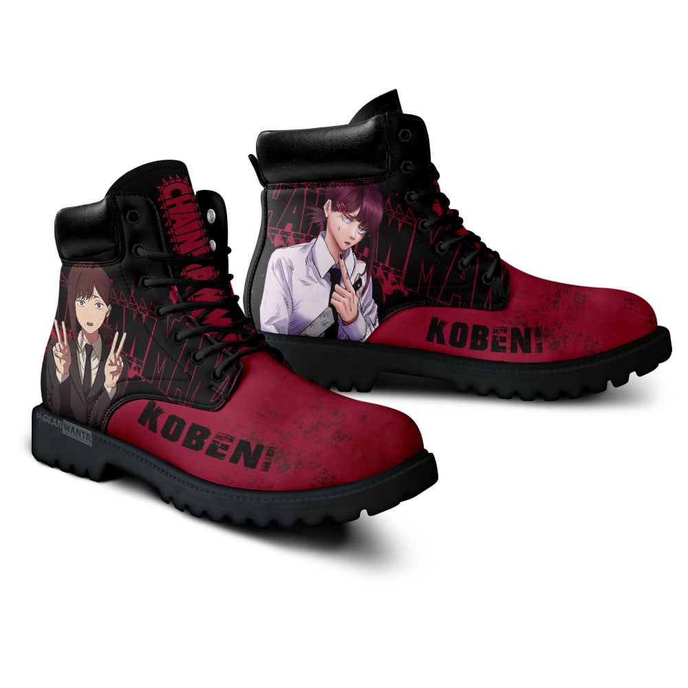 Chainsaw Man Kobeni Boots Custom Anime Shoes