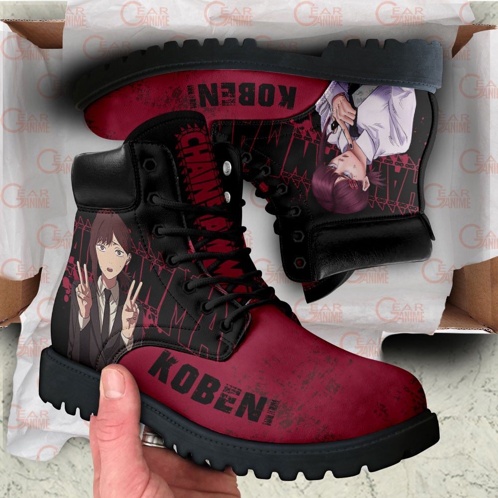 Chainsaw Man Kobeni Boots Custom Anime Shoes