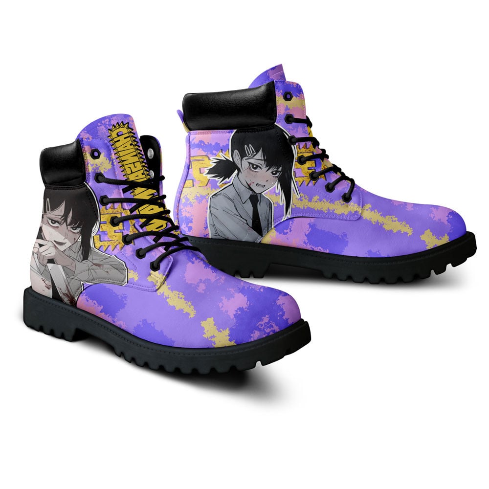 Chainsaw Man Kobeni Higashiyama Boots Custom Anime Shoes