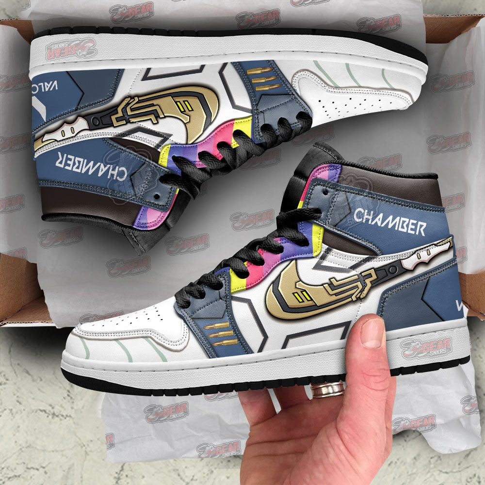 Chamber Valorant Agent JD Sneakers Shoes For Fans Sneakers, Air Jordan Hightop