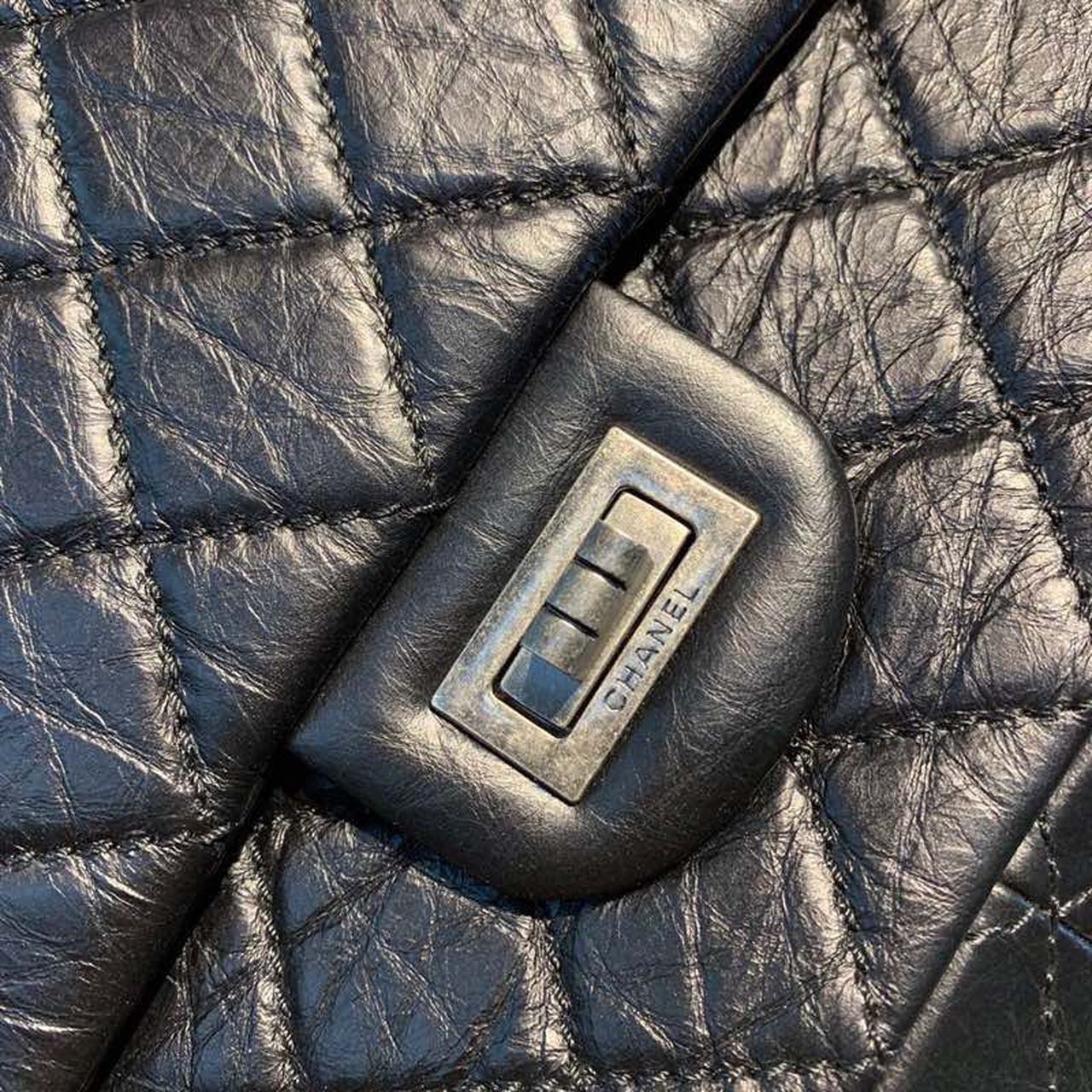 Chanel 2.55 Handbag Silver Hardware Black For Women, Women’s Bags, Shoulder And Crossbody 11in/28cm