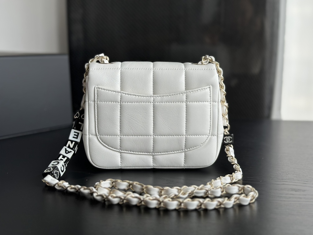 Chanel 23C Mini Shoulder Bag Black For Women 6.4 in / 16.5 cm AS3744 10601