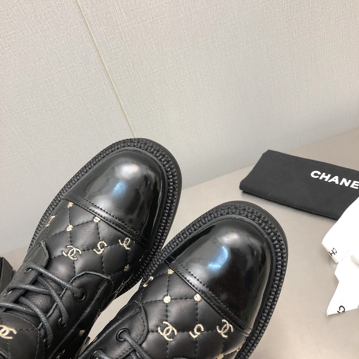 Chanel Ankle Boots Black For Women