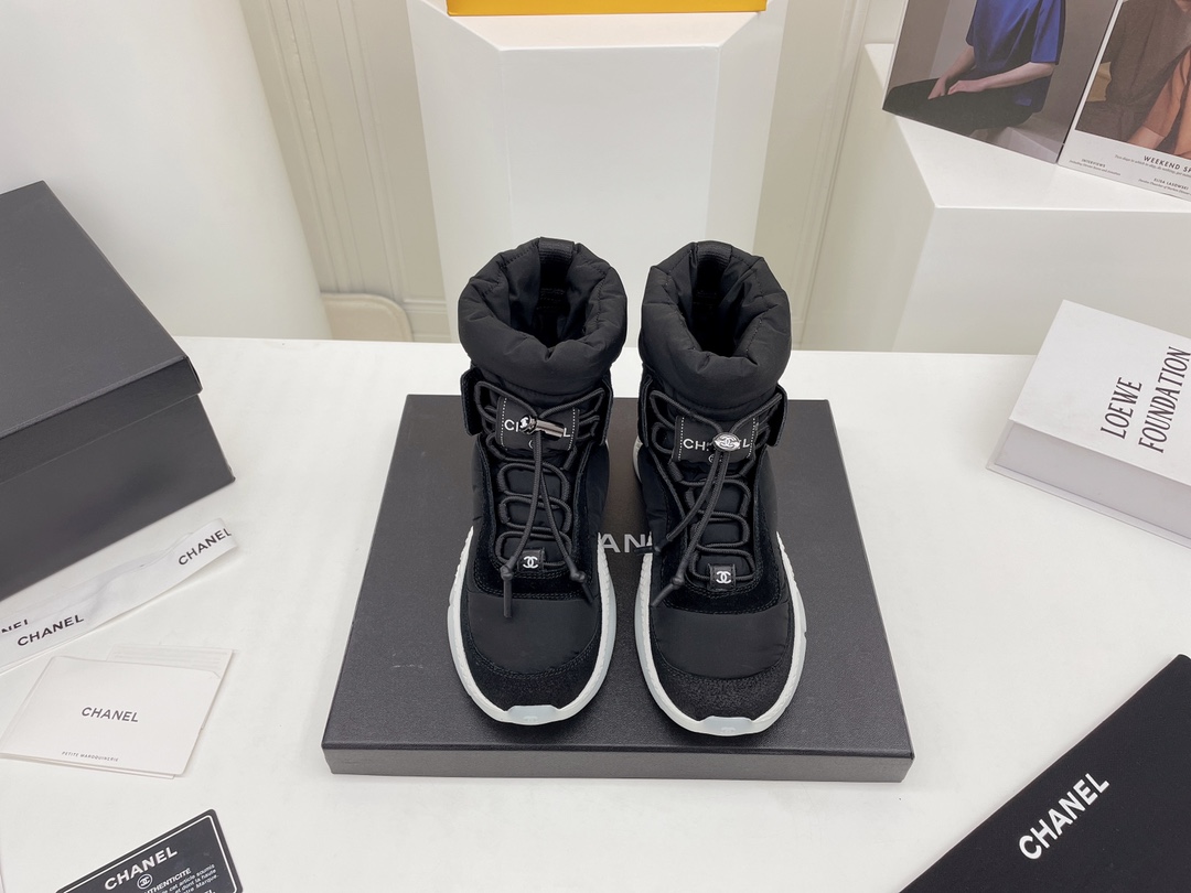 Chanel Ankle Boots Black For Women