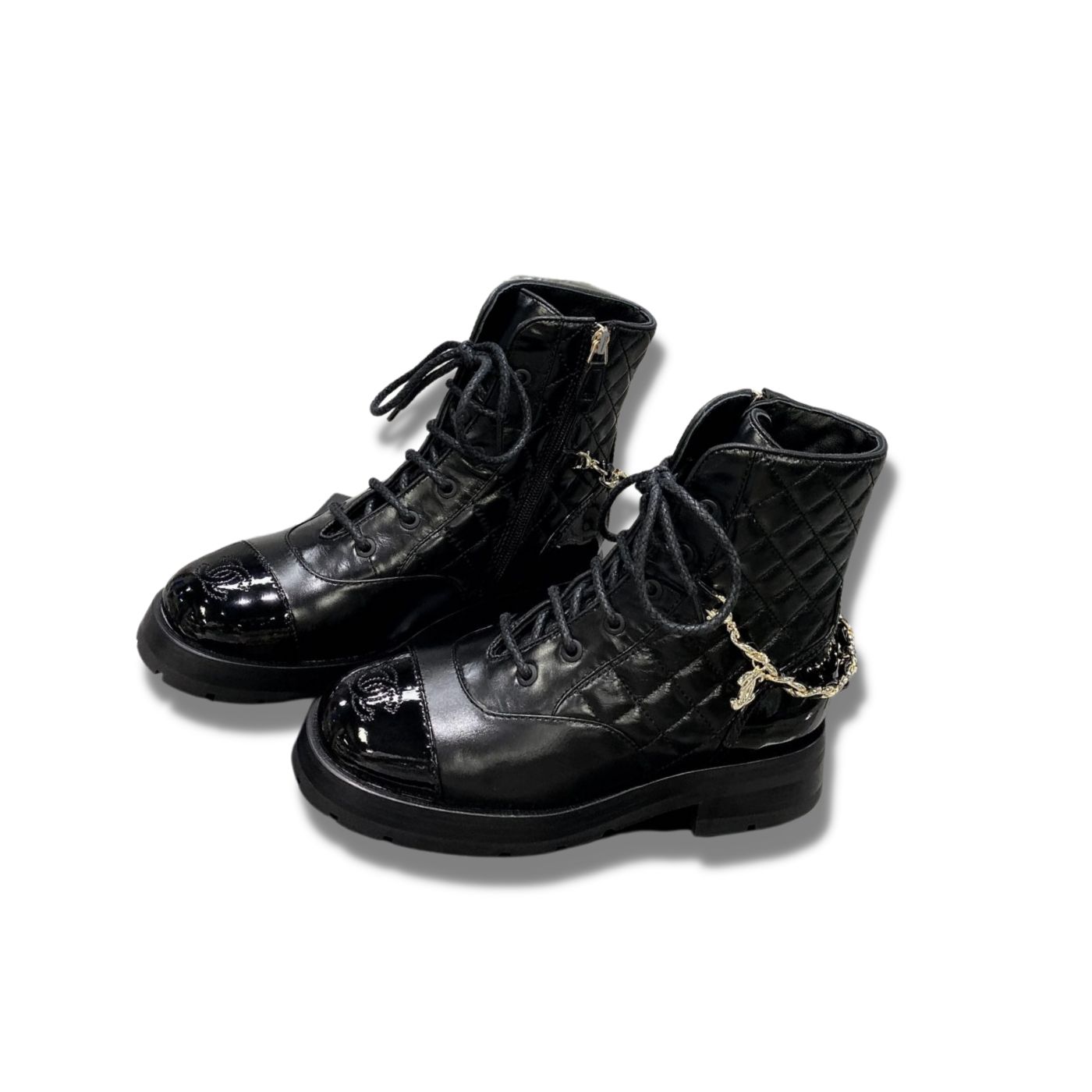 Chanel Ankle Boots Black For Women