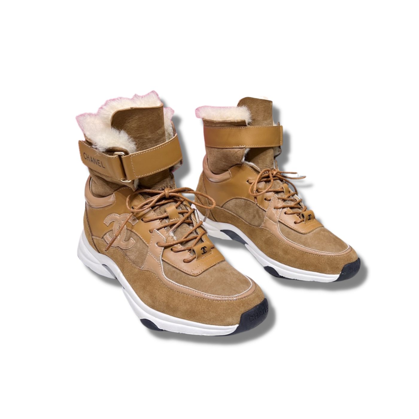 Chanel Ankle Boots Brown For Women