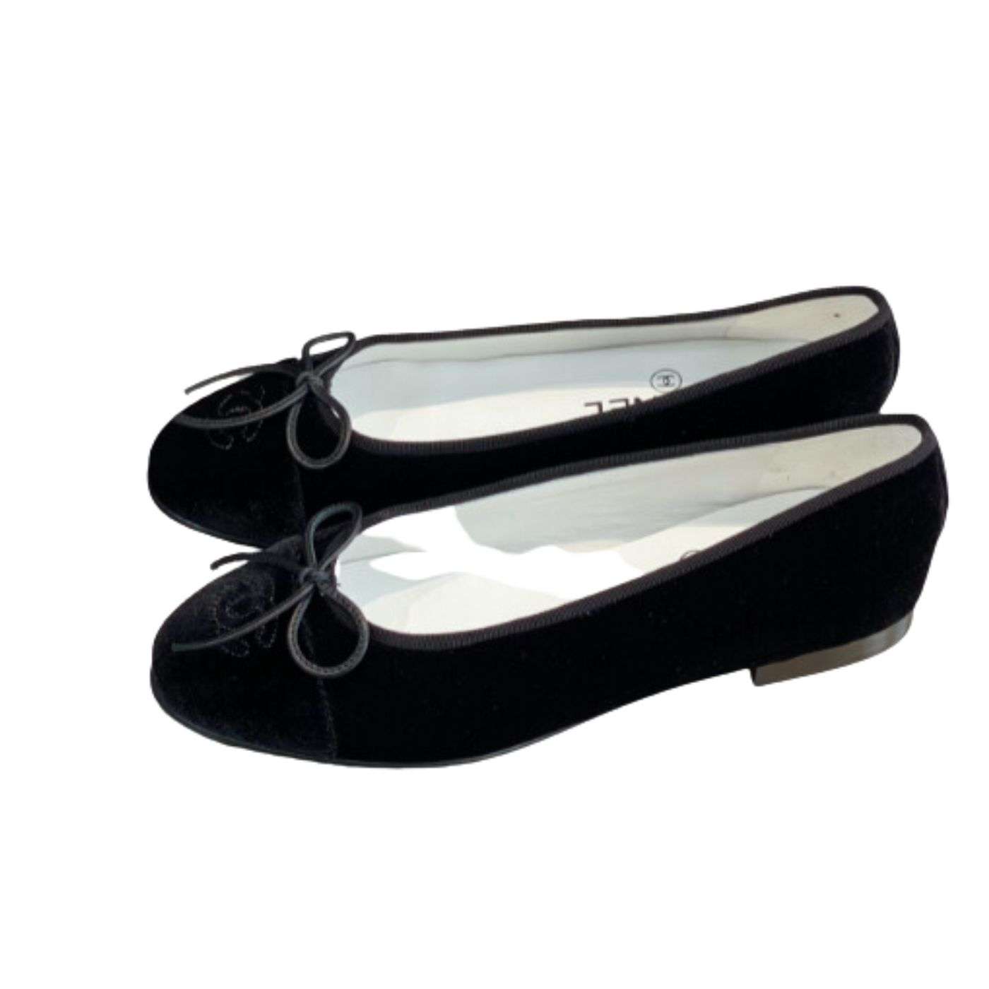 Chanel Ballet Flats Black For Women