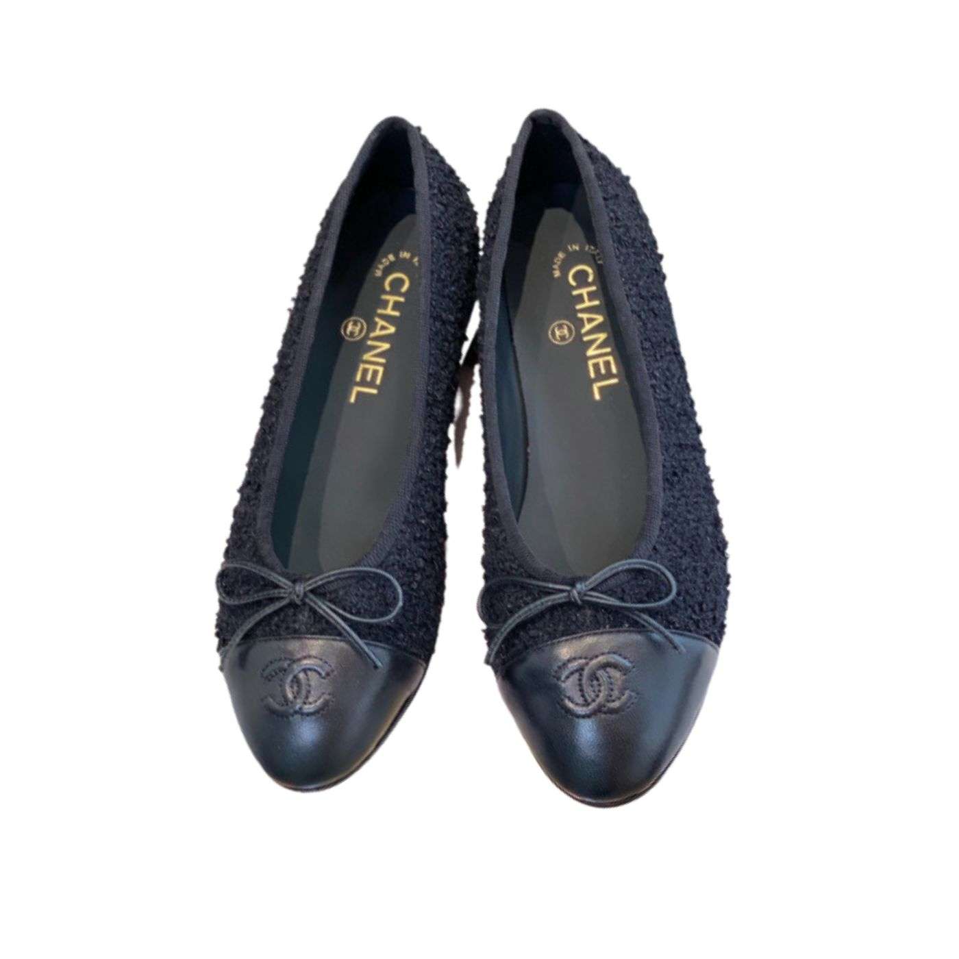 Chanel Ballet Flats Black For Women