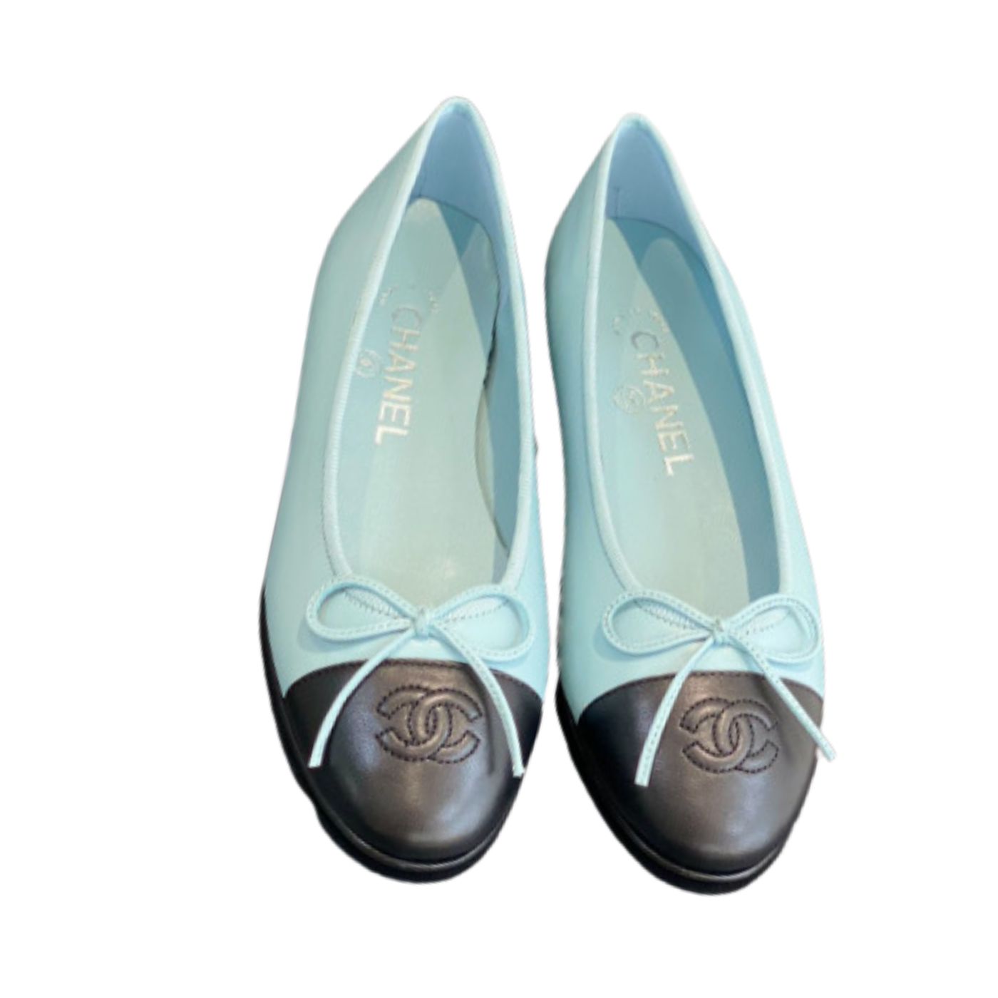 Chanel Ballet Flats Blue For Women
