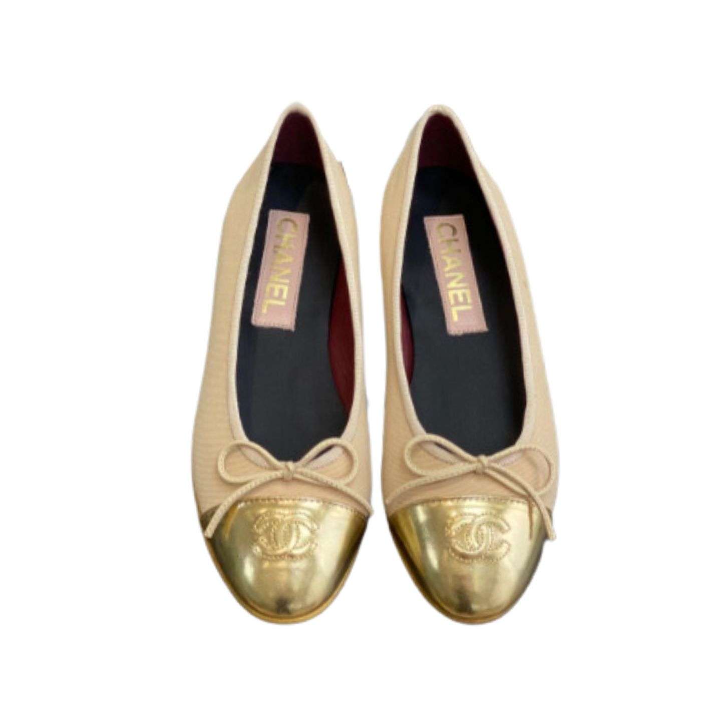 Chanel Ballet Flats Pink For Women