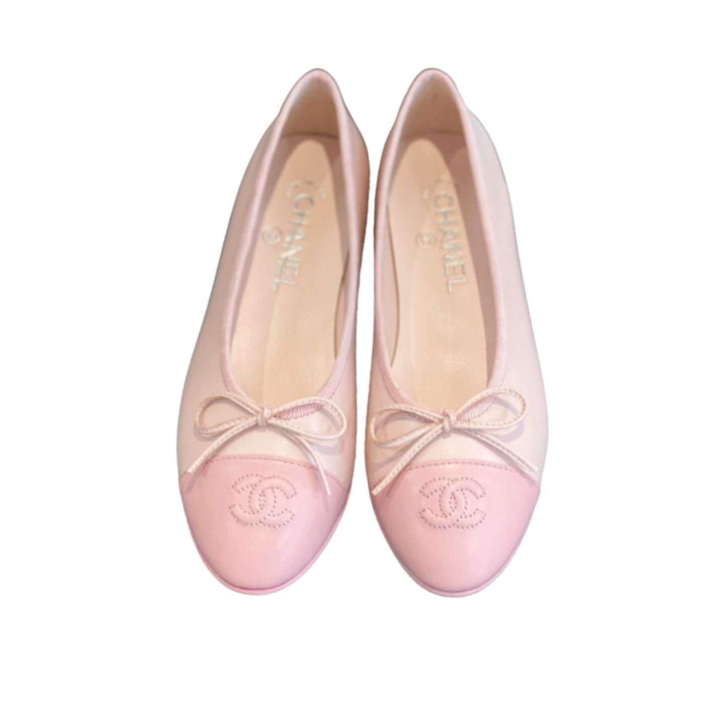 Chanel Ballet Flats Pink For Women