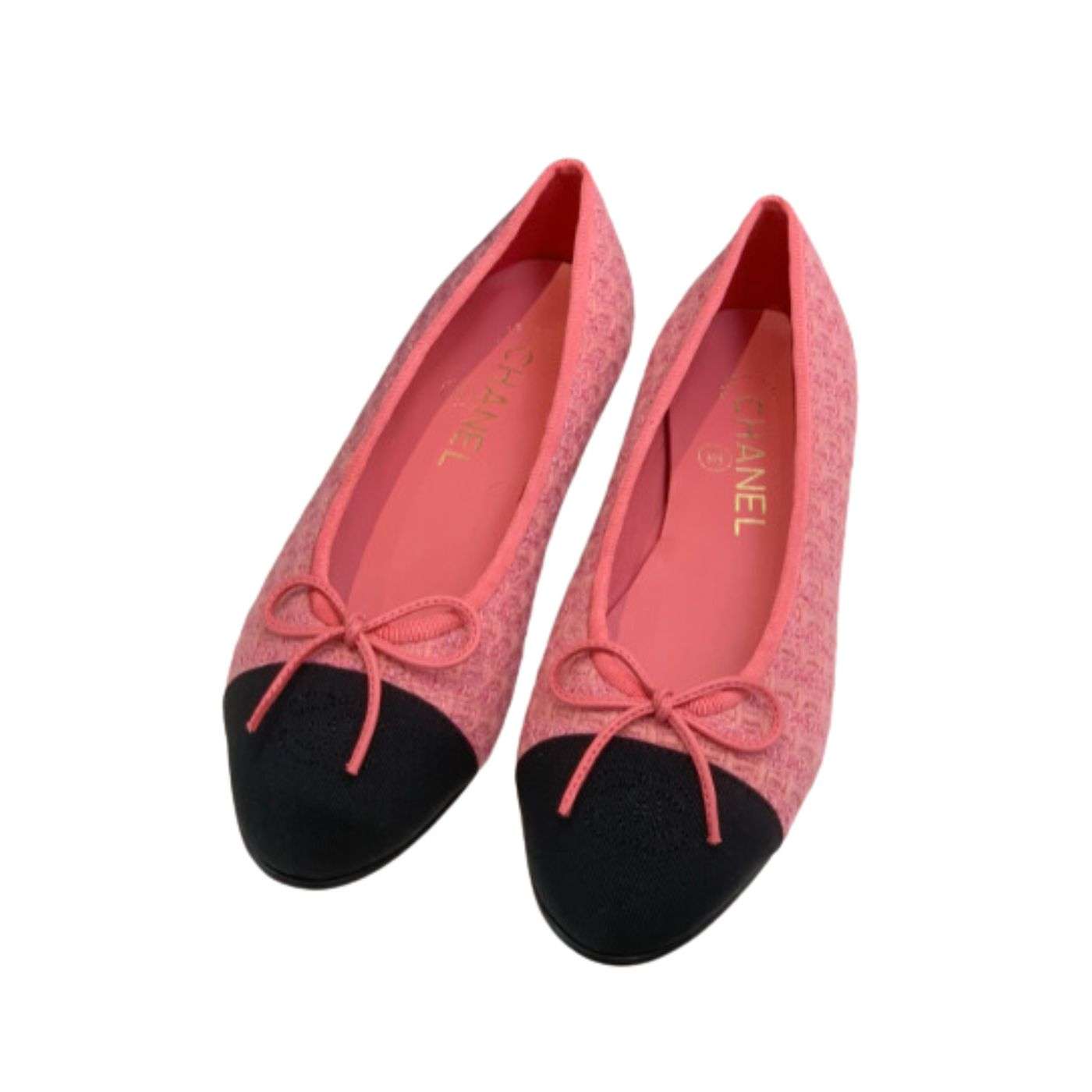 Chanel Ballet Flats Pink For Women