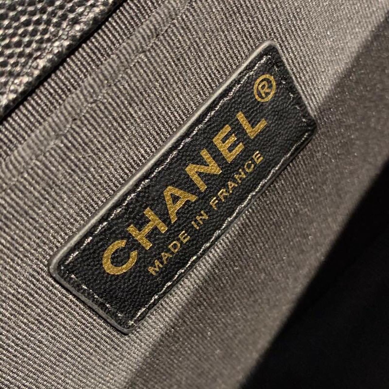 Chanel Boy HandBag Black For Women, Women’s Bags, Shoulder And Crossbody Bags 9.8in/25cm
