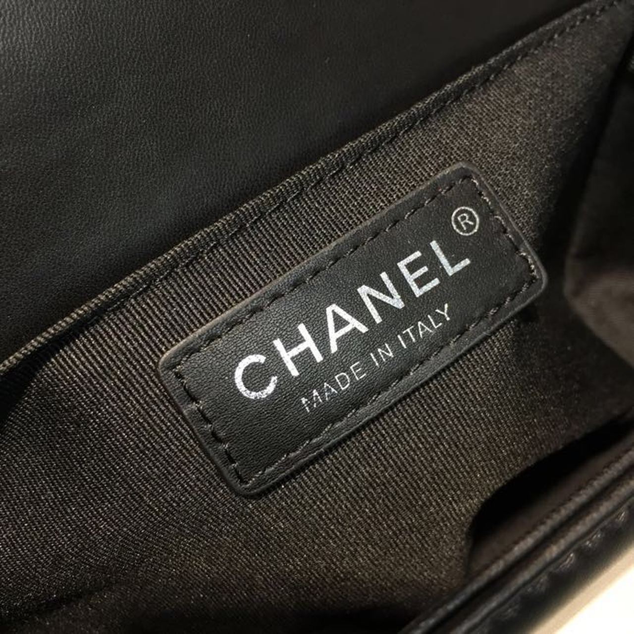 Chanel Boy Handbag Silver Hardware Black For Women, Women’s Bags, Shoulder And Crossbody Bags 9.8in/25cm