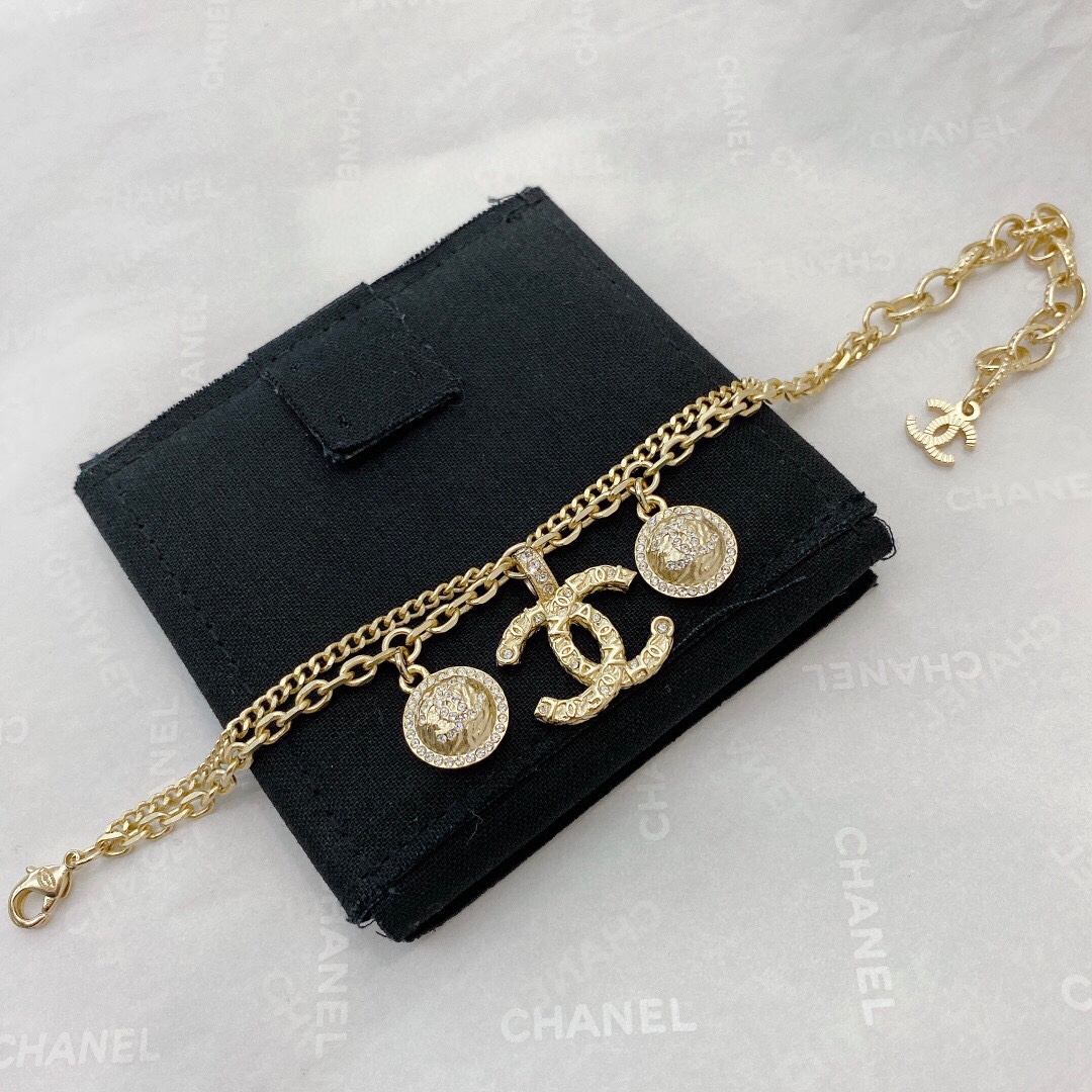Chanel Bracelets Gold For Women